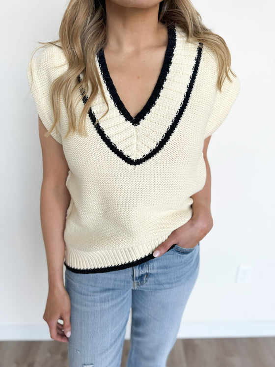 Bethany Oversized Sweater Vest