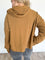 Estella Hooded Sweatshirt in Pale Brown