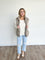 Livia Kelsey Vest in Smokey Taupe