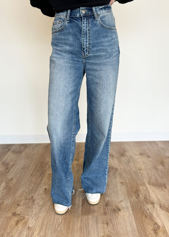 Jenesis Dark Wash Trouser Jeans