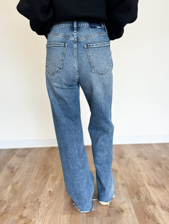 Jenesis Dark Wash Trouser Jeans