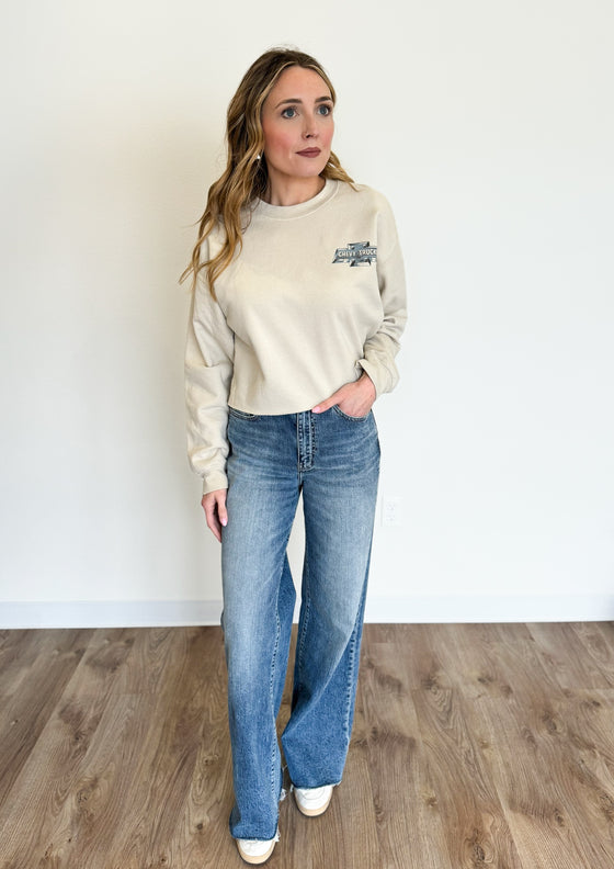 Jamie Chevy Crop Crew Neck