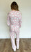 Khalani Pajama Set Vintage Santa