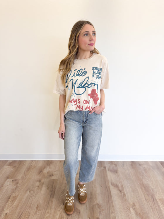 Martha Willie Nelson Tee