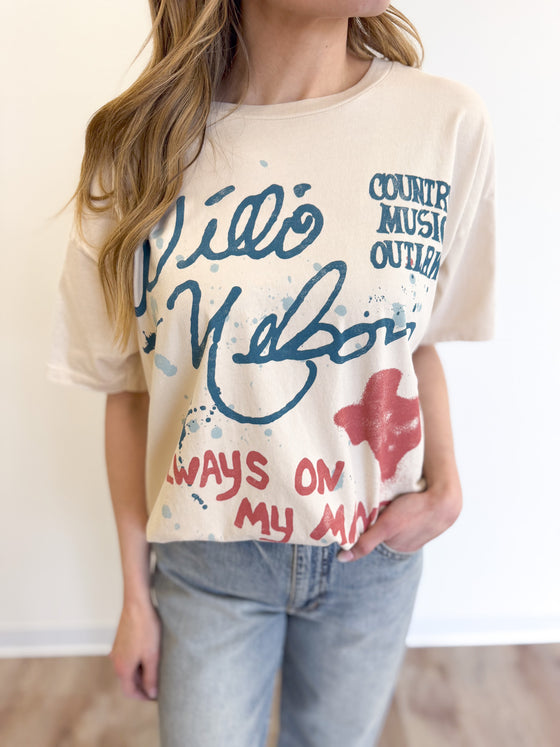 Martha Willie Nelson Tee