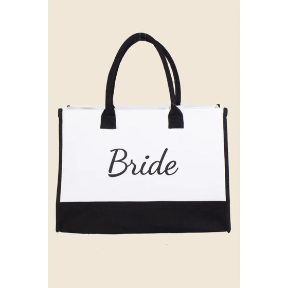 Mila Bride Canvas Tote