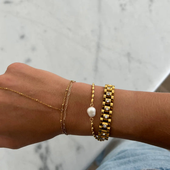 Pearl Beaded Bracelet