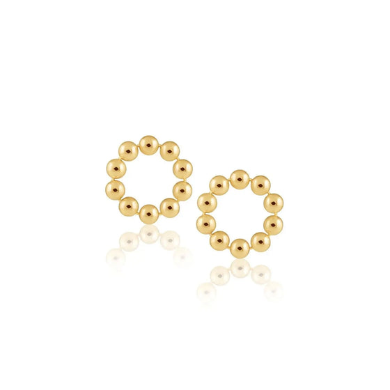 Sahira Lolita Brazilian Gold Filled Mini Hoop Earrings