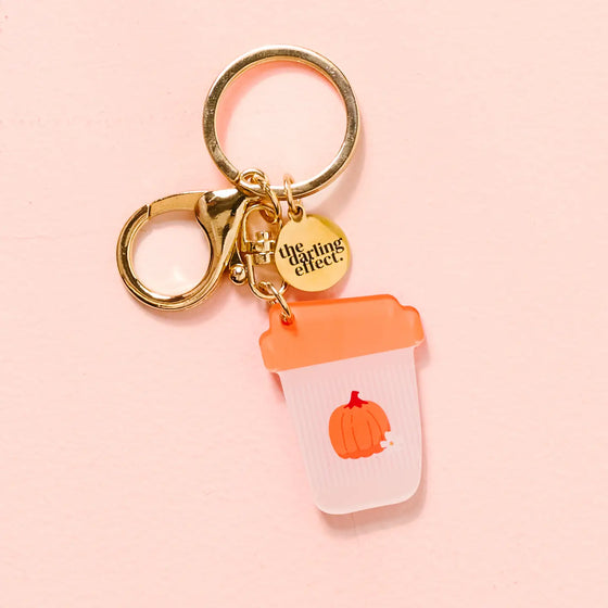 Acrylic Keychain - Pumpkin Spice Latte