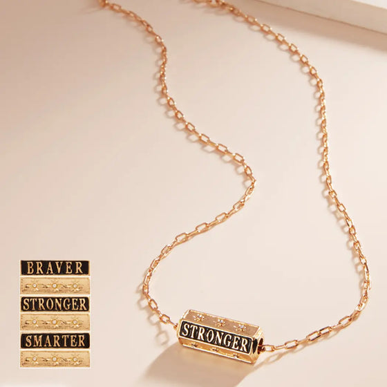 Clea Hexagonal Necklace