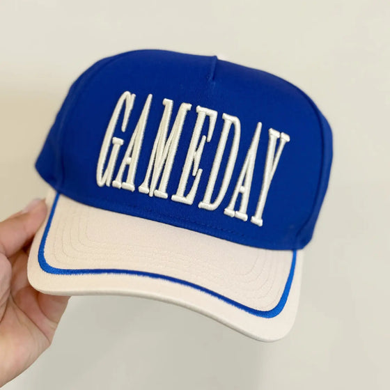 Gameday Vintage Trucker Hat - Royal