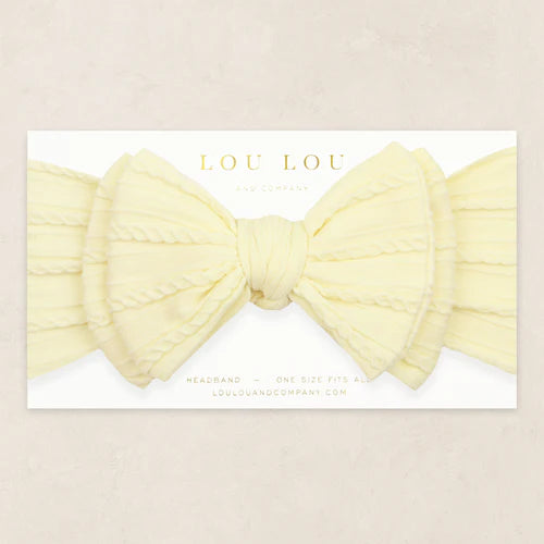 Lou Lou Cable Knit Headband