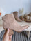 Phoenix Suede Cowboy Booties in Natural