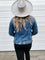 Elodie Fitted Denim Jacket